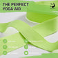 Slim Panda Yoga Strap for Stretching,Cotton Yoga Strap with Adjustable D-Ring Buckle,Non-Elastic Yoga Belt for Pilates,Gym Workouts,Physical Therapy,Improve Flexibility