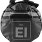 Element Equipment Trailhead Duffel Bag Shoulder Straps Waterproof Black/Grey Large
