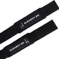 Element 26 Lifting Wrist Straps (Pair) With Guide - Weightlifting & Strength Training Straps for Men and Women