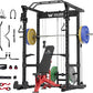 MAJOR FITNESS Drone1 Power Cage - Multi-Function Power Rack for Home Gym, Squat Rack, Cable Crossover System, for Strength Training, Heavy-Duty Steel Construction