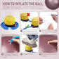 Leyndo 4 Pcs 26 Inch Yoga Exercise Ball Pilates Pregnancy Birthing Fitness Ball with Quick Pump Anti Burst for Improved Posture, Balance, Yoga, Pilates, Training