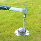 360° Swivel Dog Tie Out Stake Dog Anchor - 2025 Upgrade - Heavy Duty Stainless Steel Dog Yard Stake for Small to Large Dogs 6 PCS Dog Tethers Holds 1500Lbs of Pull Force Great for Yard Camping Outdoor