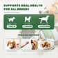 Dog Dental Care Powder - Plaque & Tartar Control with Natural Enzymes, Teeth Cleaning Powder for Dogs with Probiotic, Bad Breath Treatment for Small Medium Large Dogs