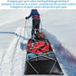 Deer Drag Sled Game Hauler Utility Snow Sled Deer Hunting Sled for Effortless Hauling of Ice Fishing Supplies, Firewood, Duck Hunting Gears, Fishing Equipment