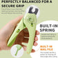 Pet Nail Clipper with Light for Cats & Small Dogs Puppies, Ultra Bright LED to Illuminate Nail Bloodline to Avoid Over Cutting, Extra-Sharp and Durable Cat Claw Trimmer with Nail File (Green)