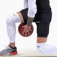 TUOY Knee Pad with Shin Guard Pads, Protective Shin/Knee Sleeve Support for Soccer, Football, Basketball, Wrestling, Volleyball (A Pair)