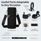 40 oz Insulated Water Bottle with Straw (Cold for 48 Hrs), Stainless Steel Triple Wall Vacuum Sports Water Jug, Leakproof Hydro Cup Flask with Paracord Handle & Straw Spout Lids & DIY Stickers