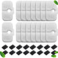 Cat Water Fountain Filter, 24 Pack Cat Fountain Filter Replacement with 24 Sponges Compatible With PETLIBRO® Dockstream Tomxcute Cat Water Fountain PLWF005 / PLWF105 / PLWF115 / PLWF305