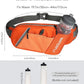 WATERFLY Fanny Pack Waist Bag: Hiking Water Bottle Holder with Strap Waist Pack for Women Men Hydration Hip Packs for Running Walking Traveling-Orange