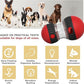 Dog Food Puzzle Toy Adjustable Treat Dispensing Food Dispenser Slow Feeder Bowls Puppy Enrichment Toy Ball Dog Interactive Chase Training Toys for Small Medium Large Dogs