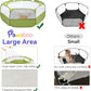 Pawaboo Extra Large 2-in-1 Small Animals Playpen, 2 Detachable Pet Cage Tent with Zipper Splicing, Portable Outdoor Yard Fence with 3 Metal Rod for Chick/Kitten/Puppy/Guinea Pig/Rabbits/Chinchillas