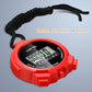 TOODOO 12 Pack Multi Function Digital Stopwatch Timer Bulk Sports Stopwatch with Lanyard Plastic Display Waterproof Date Time Alarm Timer for Coaches Fitness Referees