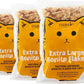 Mayde Bonito Flakes for Cats & Dogs, All-Natural High-Protein Treats, Extra Large 4oz Bag, 3-Pack