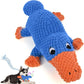 Vitscan Squeaky Dog Toys for Aggressive Chewers Large Breed, Large Dog Toys for Big Dogs, Stuffed Platypus Tough Plush Dog Toy,Interactive Dog Chew Toy/Puppy Chew Toys/Pet Toys for Small Dogs