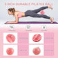 Pilates Ring Set 11 PCS, Magic Circle Yoga Ring, Pilates Ball, Adjustable Ankle Wrist Weights, Resistance Bands, Tape Measure, Pilates Kit Equipment Accessories for Women Home Workouts Yoga
