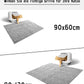 Yimobra Cat Litter Mat, 35.4"x23.6" Litter Box Mat with Litter Lock Mesh, Soft Cat Litter Mat Litter Trapping Mat, Easy to Clean, Non-Slip, Water Resistant, Litter Free Floors, Grey