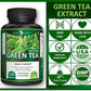 Potent Garden Green Tea Extract with EGCG Natural Energy, Mental Focus, Immune Support, Antioxidant and Healthy Heart Formula, Non-GMO 120 Green Tea Extract Capsules