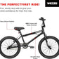 WEIZE Freestyle BMX Bike, 20 inch Trick Bicycle for Kids and Adults Men Women, Hi-Ten Steel Frame, 360 Degree Rotor Freestyle, 4 Pegs Single Speed Teen Bike, Beginner-Level to Advanced Riders