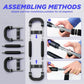 Twister Arm Trainer, Adjustable Chest Workout Equipment, Twister Arm Chest Exerciser Home Gym Strength Trainer, Portable Detachable Spring Workout Bar Home Fitness Equipment