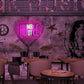 LED Neon Sign HUSTLE Neon Light Christmas Wedding Party Decoration Wall Neon Lamp USB Powered Children Bedroom Night Light Gift (HUSTLE)