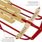 Flexible Flyer Metal Runner Sled. Steel & Wood Steering Snow Slider