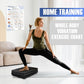 Whole Body Vibration Plate Exercise Poster, Fitness Workout Guide with 30 day Training Chart