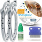 Flea and Tick Collar for Small Dog, Made with Natural Plant Based Essential Oil, Safe and Waterproof, Free Comb and Prevention Treatment Drop, 2x6 Month, 13.8 in (2 Packs)