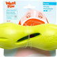 West Paw Zogoflex Qwizl Interactive Treat Dispensing Dog Puzzle Treat Toy for Dogs, Granny Smith, Large