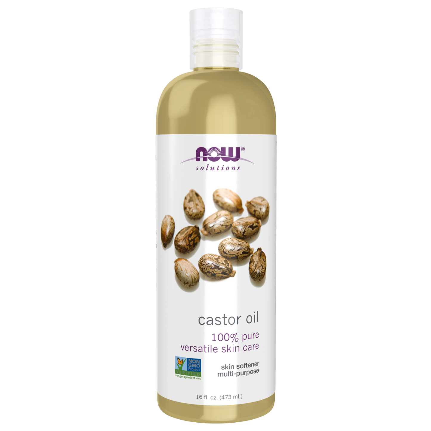 Now Solutions Castor Oil 16oz - 7675