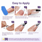 Salon-Style French Tip Press-On Nails - Coffin #035