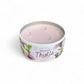 Meadow Thistle 3 Wick Soy Candle in Tin