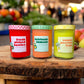 Heirloom Tomato Farmers Market Glass Candle