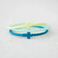 Salt & Surf Infinity Cross Silicone Bracelet Set