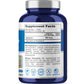 NusaPure Melatonin Quick Dissolve 500 mcg Per 60 Tablets Dietary Supplement Vegan, Non-GMO
