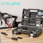 Bike Tool Kit with Storage Case - 22 PCS Bicycle Repair Tool Set Portable Tools Box - Bike Maintenance Tools for Road Bikes and Mountain Bikes