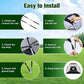 MoKo Golf Net with Practice Mat, 10 x 7 ft Golf Hitting Net for Outdoor Indoor Backyard Driving Chipping Swing Training, All-in-One Multi-Target Training Aid Practice Nets with Tri-Turf Mat
