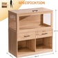 MEWOOFUN Large Hamster Cage, Hamster Cage and Habitats with Drawers and Storage Cabinet, Openable Top, Three-Sided Visibility and Four-Sided Ventilation, 39.4" L x 19.7" W x 41.7" H