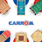 Carrom Champion Nok Hockey Game Equipment Set — Includes 2 Sticks and 2 Wood Pucks — Extra Accessories for Board Games for Adults & Children