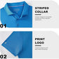 Mens Polo Shirts Short Casual Solid Stylish Dry Fit Performance Designed Collared Golf Polo Shirts for Men