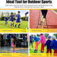 Agility Ladder Speed Agility Training Equipment,1 Agility Ladder 20ft,4 Hurdles,Training Soccer Cones,Jump Rope,Running Parachute, Agility Training Equipment for Kids Youth Adul