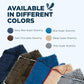Soggy Doggy Super Shammy Dog Towel - Microfiber Chenille Towel for Drying Dogs and Cleaning Paws - Fast Drying with Hand Pockets for Ease (Blue/Red Trim, 31” x 14”)