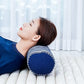 Leewadee Small Yoga Bolster – Shape-Retaining Cervical Neck Roll, Tube Pillow for Comfortable Reading, Kapok Filling, 22 x 6 x 6 inches