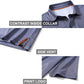 Men's Golf Polo Shirts Short Sleeve Striped Performance Moisture Wicking Dry Fit Golf Shirts for Men