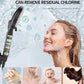 Filtered Shower Head with Handheld, High Pressure 9 Spray Mode Matte Black Showerhead with 4 Filters, Detachable Shower Head, Water Softener Filters Beads for Hard Water - Remove Chlorine