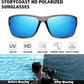 STORYCOAST Polarized Sports Sunglasses for Men Women Unbreakable Frame Cycling Fishing Driving