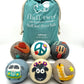 Fluff Ewes Wool Dryer Balls 6 Pack Premium New Zealand Wool Laundry Balls for Dryer, No Static Dryer Balls Laundry Reusable, XL Wool Dryer Balls Cute, Baby Dryer Balls for Dryers - Fluff Fest