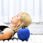Leewadee Small Yoga Bolster – Shape-Retaining Cervical Neck Roll, Tube Pillow for Comfortable Reading, Kapok Filling, 22 x 6 x 6 inches