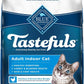 Blue Buffalo Tastefuls Natural Dry Food for Adult Indoor Cats, Chicken & Brown Rice Recipe, 15-lb. Bag