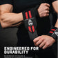 Gymreapers Weightlifting Wrist Wraps (IPF Approved) 18" Professional Quality Wrist Support with Heavy Duty Thumb Loop - Best Wrap for Powerlifting Competition, Strength Training, Bodybuilding