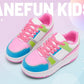 Roller Skate Shoes for Kids Girls Boys Detachable Wheeled Fashion Sneakers